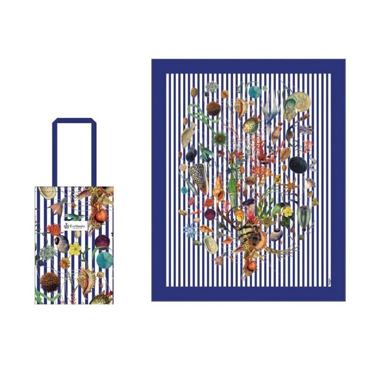 CARTHUSIA – “A'Mmare Beach Pareo + Mini Shopper"