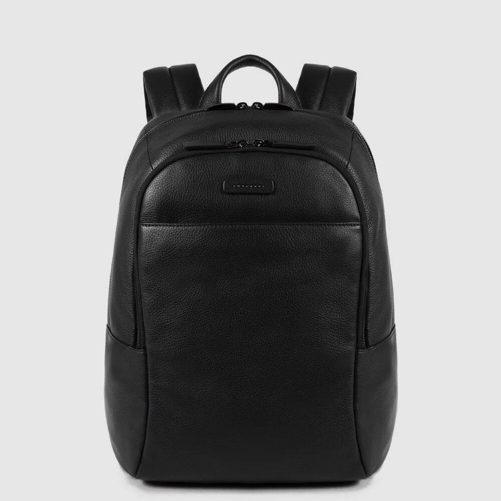 Porta Computer Zaino Pelle Laptop PIQUADRO – “Laptop Backpack