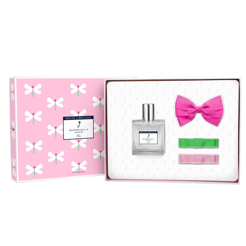 jacadi, le coffret madamemoiselle, petite libellule, eau de senteur, confezione, cofanetto, gift set, profumi per bambini, miglior profumo per bambini, profumo delicato per bambini, profumo naturale per bambini, profumo senza alcol per bambini, profumo ipoallergenico per bambini, profumo sicuro per neonati, profumo dolce per bambini, profumo per bambini senza allergeni, profumo bio per bambini