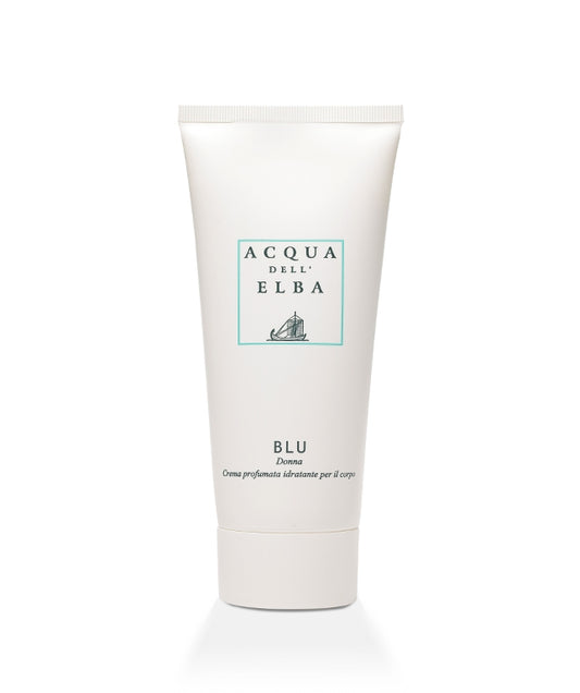 acqua dell'elba, blu donna, crema idratante corpo donna, Crema corpo profumata, Crema idratante corpo profumata, Crema corpo con fragranza,  Crema corpo profumata lunga durata, Crema corpo profumata per donna, Crema corpo profumata e nutriente, Crema corpo profumata idratante