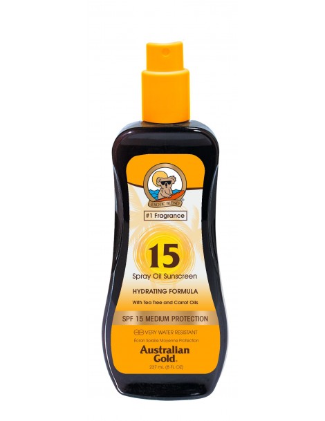 australian gold, olio spray, Olio solare,  spf 15, protezione 30, Prodotti solari,  Creme solari,  Protezione solare, Prodotti solari per pelle sensibile, Solari anti-invecchiamento