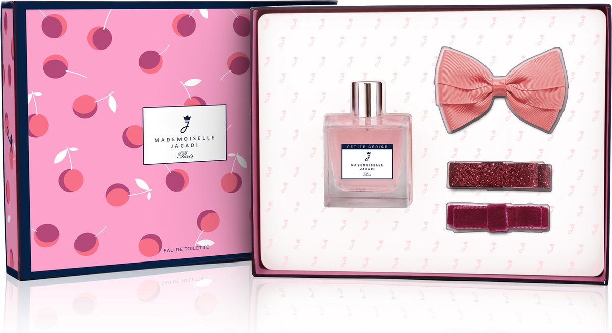 jacadi, le coffret madamemoiselle, petite cerise, eau de senteur, confezione, cofanetto, gift set, profumi per bambini, miglior profumo per bambini, profumo delicato per bambini, profumo naturale per bambini, profumo senza alcol per bambini, profumo ipoallergenico per bambini, profumo sicuro per neonati, profumo dolce per bambini, profumo per bambini senza allergeni, profumo bio per bambini
