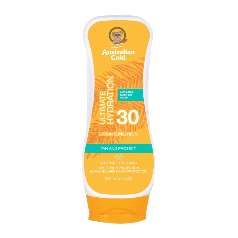 australian gold, lozione idratante, spf 30, protezione 30, Prodotti solari,  Creme solari,  Protezione solare, Prodotti solari per pelle sensibile, Solari anti-invecchiamento